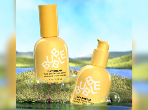 Bubble Skincare – 3D Product Visualisation