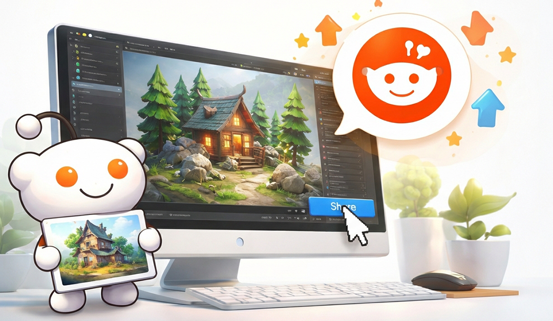 Why Sharing Your Work on the Blender Reddit Channel Matters