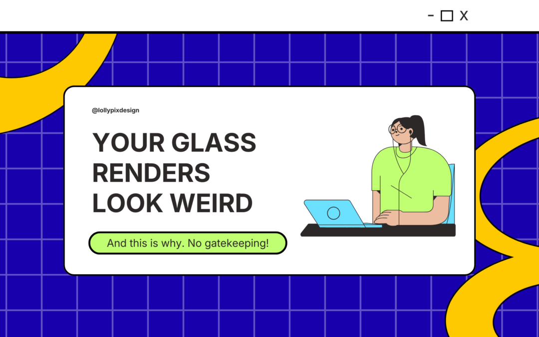 What Actually Makes Glass Renders Look Real