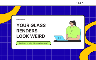 What Actually Makes Glass Renders Look Real